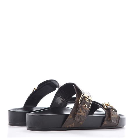 louis vuitton monogram dome dia flat mule sandals|Bom Dia Flat Comfort Mule .